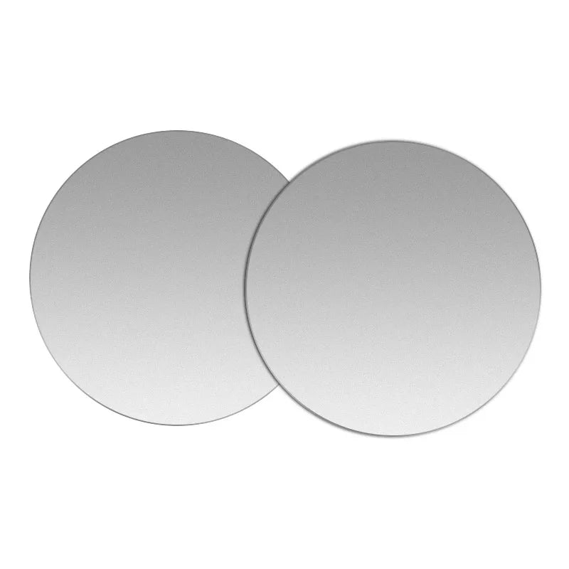 Placa metálica para soporte magnético de teléfono de coche, soporte adhesivo universal de disco de chapa de hierro para teléfono móvil, soporte magnético para iPhone
