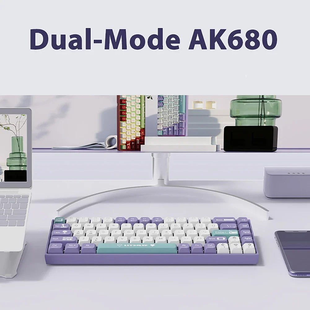 Compact Mechanical Gaming Keyboard with RGB Backlit Computer Keyboard Hot Swappable Keyboard for Windows Laptops and PC Gamers