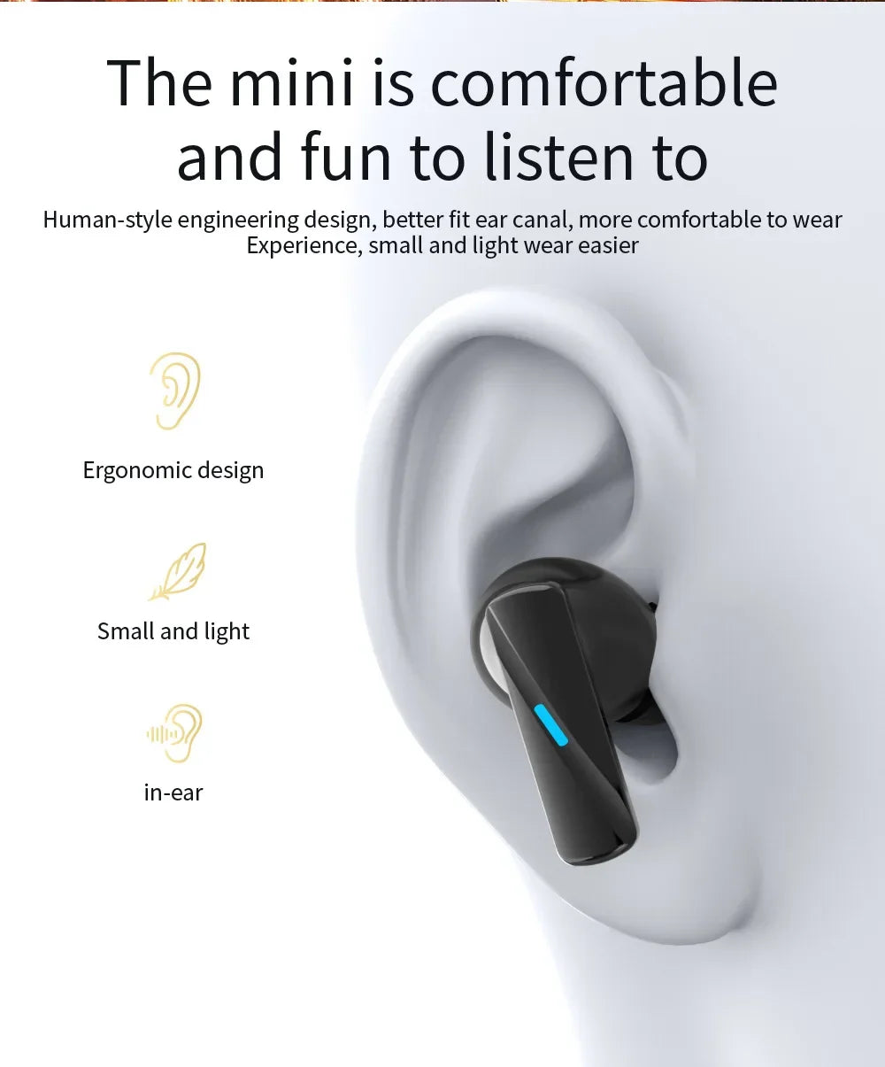 Original Sony Mate 50 TWS Wireless Bluetooth Earphones In Ear True Sport Headphones HiFI Stereo Game Waterproof Headset With Mic