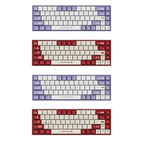 Compact Mechanical Gaming Keyboard with RGB Backlit Computer Keyboard Hot Swappable Keyboard for Windows Laptops and PC Gamers