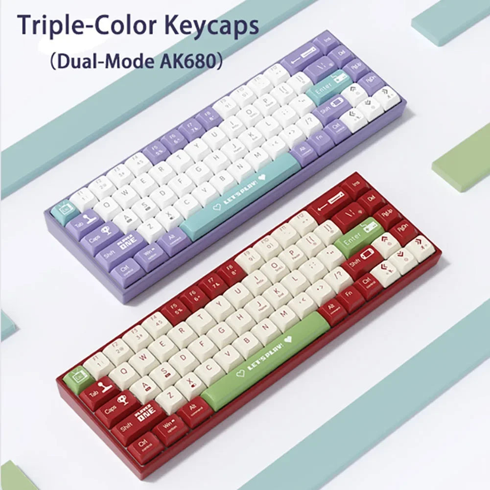 Compact Mechanical Gaming Keyboard with RGB Backlit Computer Keyboard Hot Swappable Keyboard for Windows Laptops and PC Gamers